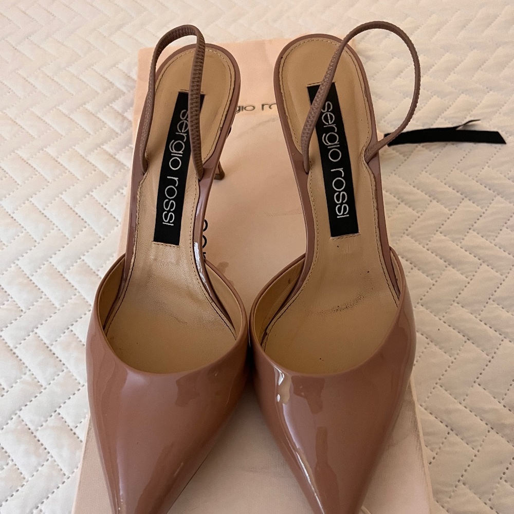 Sergio Rossi Women’s Nude Heels